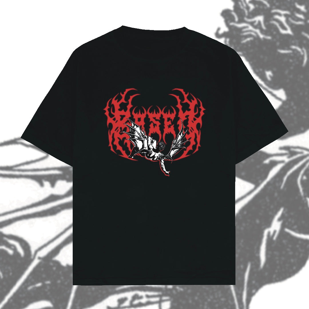 Fallen Grace Front Oversized T-Shirt