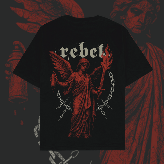 Rebel Back Oversized T-Shirt