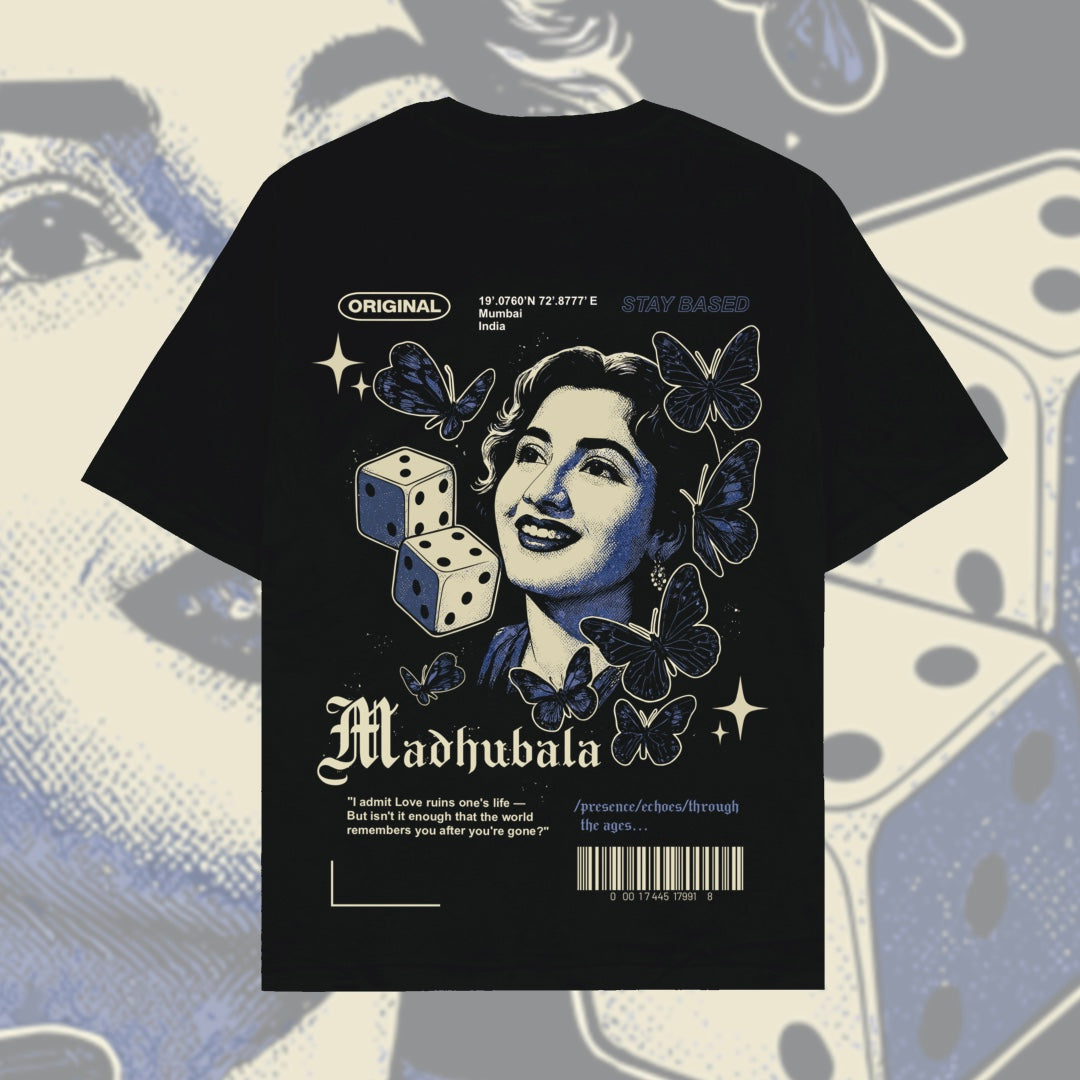 Madhubala Back Oversized T-Shirt