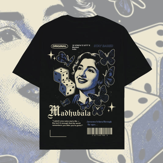Madhubala Back Oversized T-Shirt